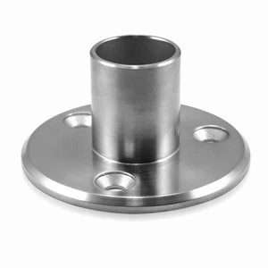 Plaque de base de garde-corps en acier inoxydable